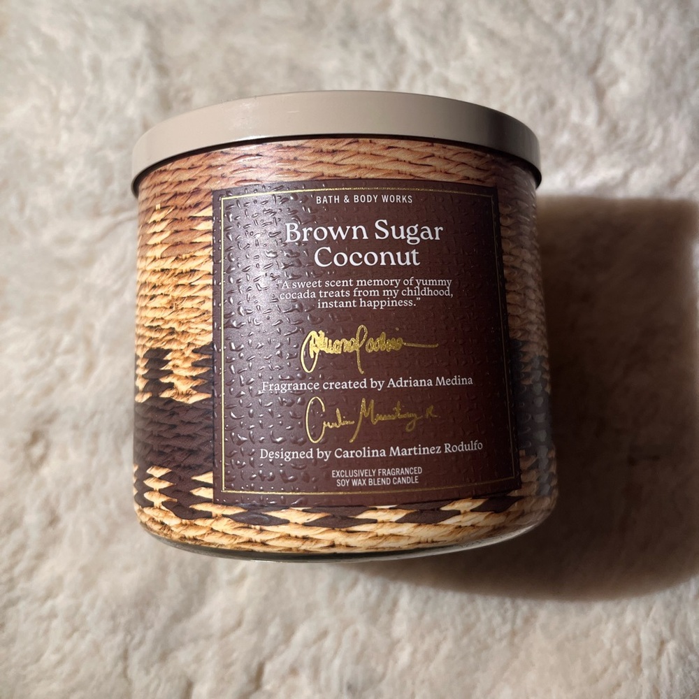 Bath & Body Works Brown Sugar Coconut Candle